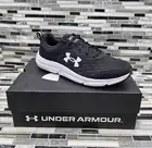 Under Armour Charged Assert 10 Black Men's Running Shoes Size 9