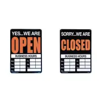 在飛比找蝦皮商城優惠-Open & Close Business Hours 塑料