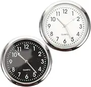 ULTECHNOVO 1set Car Clock Dash Automobile Clock Car Digital Clock 2pcs