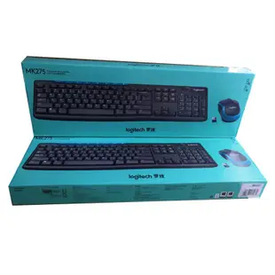 Logitech羅技MK100 200 220有線220 275無線鍵鼠鍵盤鼠標套裝