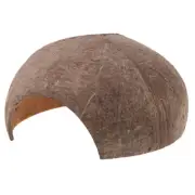 Coconut Shell Shelter Aquarium Hide Cave Lizard Tank Accessories