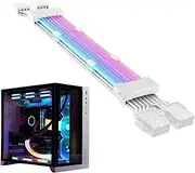 RGB Extension Cable,Energy Extension Cable ATX RGB | 24 Pin ARGB Synchronized PSU Cable Color Mode Cable Extension Kit