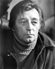 Robert Mitchum portrait in polo neck sweater 1974 The Yakuza 24x30 inch poster
