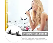 Acrylic Pen Holder Lip Tint Makeup Brush Rack Organizer Wand Display Shelves