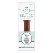 Spellbinders - 3D Wax Seal Stamp - Christmas Ornament, WS3D-005