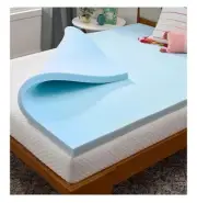 LINENSPA 2" Full/Double Bed Memory Foam Mattress Topper Cooling Gel 52.5"x74"