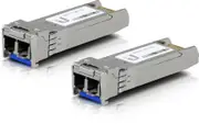 UBIQUITI UFiber SFP+ Single-Mode Fiber Module, 10 Gbps, 10km Distance, 2-pack
