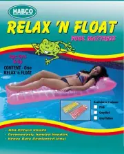 HABCO H240 Relax N Float Pool Mattress SWIMMING FLOAT BED RELAX ‘N FLOAT POOL