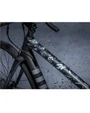 Dyedbro Gravel Frame Protection Wrap Old School Tattoo White