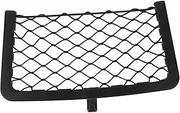 NOLITOY Car Back Seat Organiser Mesh Storage Bag for Car Boat Van Easy Install Hook