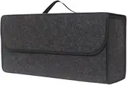 Car Storage Box,Soft Felt Storage Box,Car Organizer Bag,The Portable Storage Compartment Is Collapsible With Anti