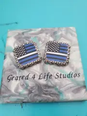 Custom Screwback Leather Craft Conchos, Bling tack: Geared 4 Life Conchos