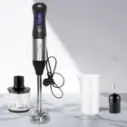 New 1000W Hand Blender Mixer 5 Speed Food Processor Set Egg Beaters, Whisk