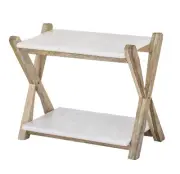 Academy Eliot Two Tier Serving Board Dessert Cake Cupcake Stand Serving Platter