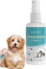 Pet Deodorizer Spray,100ml Pet Odor Removing Spray | Cat Conditioner, Cat Grooming Perfume, Refreshing Dog Calming Deodorizer For Puppies, Kittens