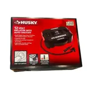 Husky 12-Volt Inflator Digital Gauge for Sports Equipment Car Tires Air Mattress