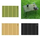 Camping Table Mat Folding Silicone Table Cover Protector for Kitchen Island