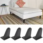 4Pcs ABS Furniture Legs Pad Turned Feet Lounge Couch Sofa Cabinet Table Legs ๑