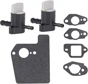 Mikatesi 2PCS 16950-Z0Y-003 Fuel Shut-off Valve Petcock Assy with Gaskets Kit Replace for Honda GCV160A0 GCV160LA GCV160LA0 GCV160LA1 GCV170LA GCV190LA GCV200LA GSV190LA Lawn Mower Engine Parts