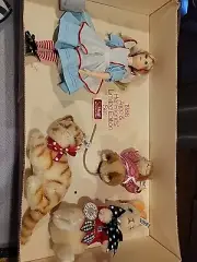 Steiff Alice In Wonderland 1986 Limited Edition Set Suzanne Gibson original box