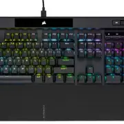 Corsair K70 RGB PRO Mechanical Gaming Keyboard, Backlit RGB LED, CHERRY MX SPEED, Black, Black PBT Keycaps Professional Gaming