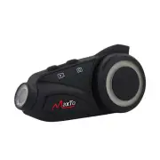Bluetooth Motorcycle Intercom Headset Communication Camera Helmet Kit 6 Rider
