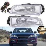 Front Bumper Fog Driving Light Kit Switch For Honda Accord 2003-2007 4 Doors (for: Honda)