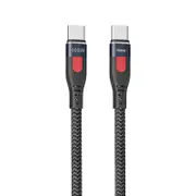 MOREJOY remax 100W Fast Charging Cable Data Cable USB Type C to C Cable Compatible with MacBook Air iPad Pro Galaxy Smart Phones Black