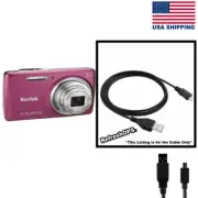 KODAK EasyShare M522 Digital Camera USB Cable Transfer Cord Replacement