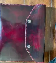 Catalina Leather A5 Notebook Covers RED