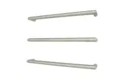 Radiant SBRTR-800 Heated/Non-Heated Single Round Towel Rail - 800mm - Brushed Satin (1 Piece)