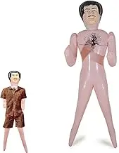 59" Inflatable Blow Up Mannequin, Inflatable Body Mannequin Doll Full Body Inflatable DIY Halloween Decorations for Guys for Adult Parties Pranks Halloween Holidays Bachelors Men Women