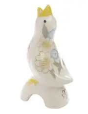 Victorian Trading Lory The Pie Bird Pastel Floral 6C 14a