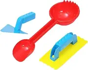 LABRIMP 1Set Plastic Maker for Outdoor Winter for Fights Play Safe for Ages Quick Tool