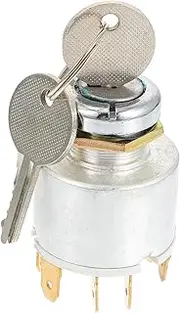 Engine Start Key for 12v Vehicles Car Ignition Lock Ship Ignition Lock Motorcycle Ignition Switch