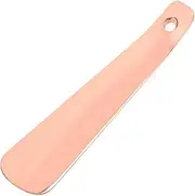 [WRITWAA] Stainless Steel Shoehorn Retractable Women's Shoes Toe Shoe Horn Short Handle for Elderly Expandable Shoes Wearing High-end Shoes Dresser Portable Shoes Small Shoes Wire Heel Black