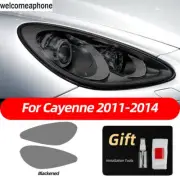 Pre-cut Headlights Smoke Protection Vinyl Tint Wrap Film For Porsche Cayenne (for: Porsche)