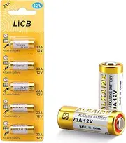LiCB 23A A23 12V Alkaline Battery (5PCS)