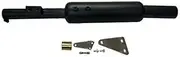 AEspares Black Short Empty Exhaust Silencer Compatible With Royal Enfield Classic 500cc 2017-20