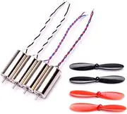8.5 x 20mm 8520 Coreless Motor High Performance Brushed Motors for Micro FPV RC Quadcopter H107C + 55mm Blade Propeller Prop