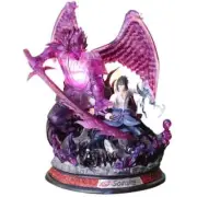 Anime Naruto 33cm Uchiha Susano Sasuke Illuminated Large Statue Figure Desktop