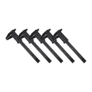 5 Pcs Dial Caliper Measuring Ruler Vintage Style High Precision Tool