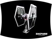 DISPLAY STAND for Star Wars Lego 9492 Imperial TIE Fighter - Clear acrylic Nice!