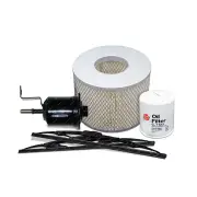 Sakura Front Wiper Blades & Filter Service Kit for Toyota Hilux RZN169 RZN174
