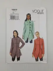 Vogue Sewing Pattern 9212 V9212 Misses Lined Jacket Pattern Size 14-22 NEW