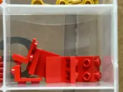 LEGO Parts - Red Bracket 1 x 2 - 2 x 2 - No 44728 - QTY 5
