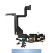 Red Charging Port for iPhone 13 Pro-Blue
