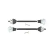 Rear Left & Right Axles Fits Audi A6 3.0L 3.2L 2005-2011 S6 5.2L 2007-2011 (for: Audi)