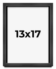 13x17 Shadow Box Frame Grey Charcoal Black | 0.875 Inches Deep | Solid Wood Shad