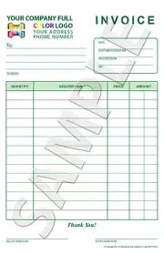 250 Color Custom Invoice / Sales Receipt / Estimate / Quote / Proposal